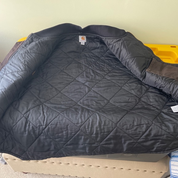 Mens 4xl Carhart vest Brn - Picture 3 of 8